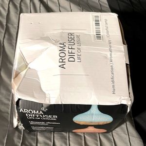 1pc 19.36oz Electric Aroma Diffuser, Essential Oil Diffuser, Air Humidifier